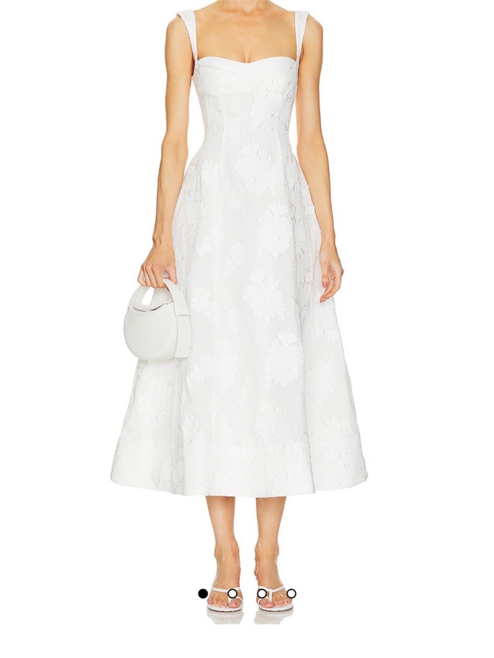 CLEA Emilia Dress in Cloud Jacquard